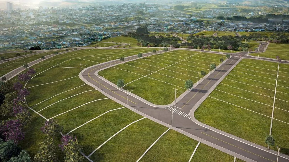 Estudo de terreno para loteamento em Blumenau